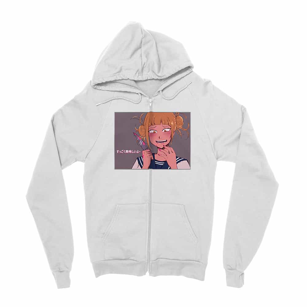 BNHA Himiko Toga - So delicious~ Zipzáros Pulóver