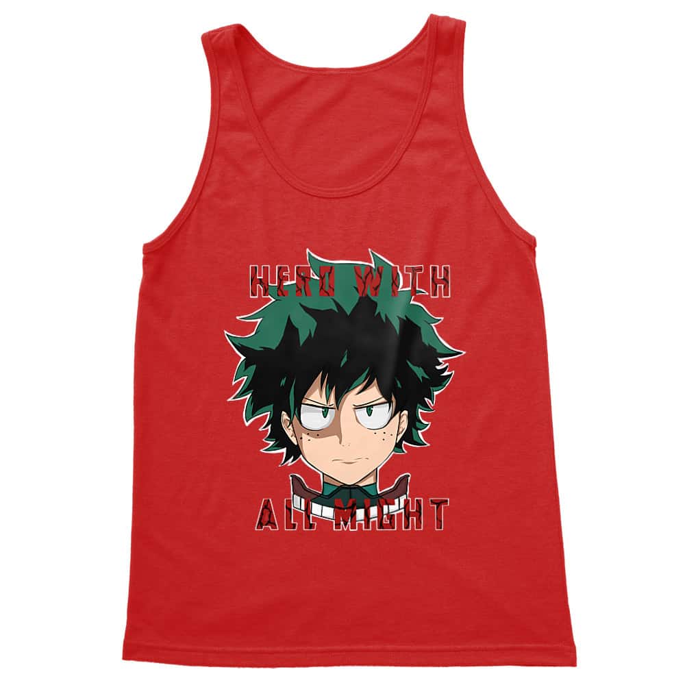 Hero With All Might Férfi Trikó