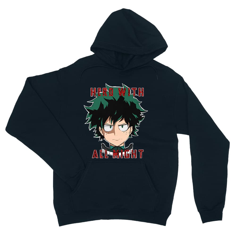 Hero With All Might Unisex Pulóver