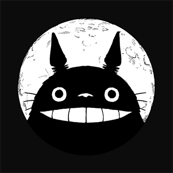 Holdvilág Totoro My Neighbour Totoro My Neighbour Totoro My Neighbour Totoro Pólók, Pulóverek, Bögrék - My Neighbour Totoro