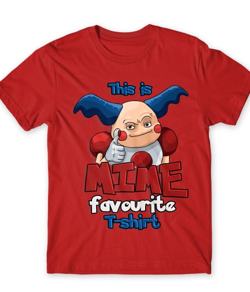 Mime favourite T-shirt Pokémon Férfi - Pokémon