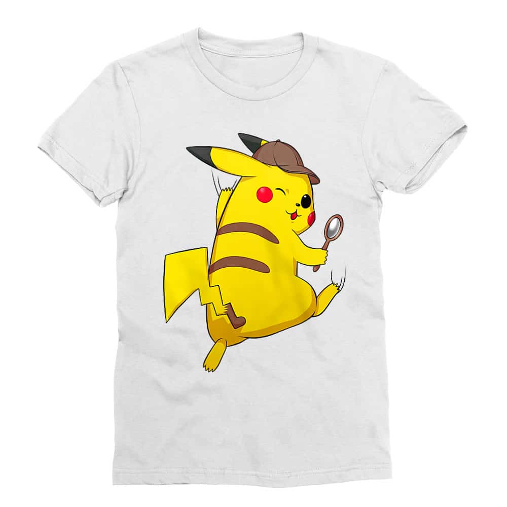 Detetktív Pikachu Férfi Testhezálló Póló