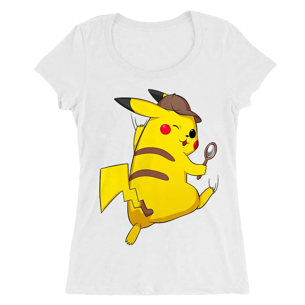 Detetktív Pikachu Női O-nyakú Póló
