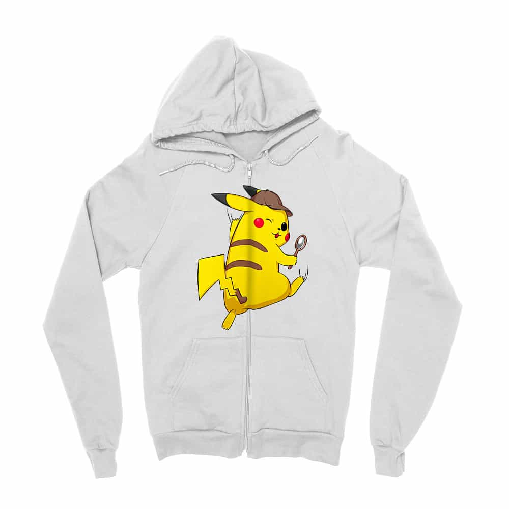 Detetktív Pikachu Zipzáros Pulóver