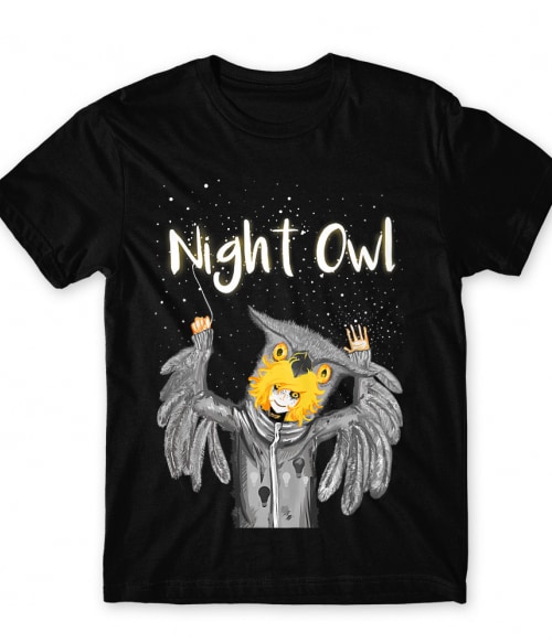 Night Owl Póló -  - Rotnoir