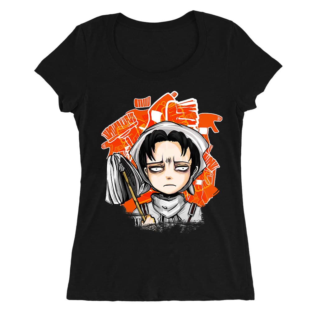 Levi Cleaning Squad Női O-nyakú Póló