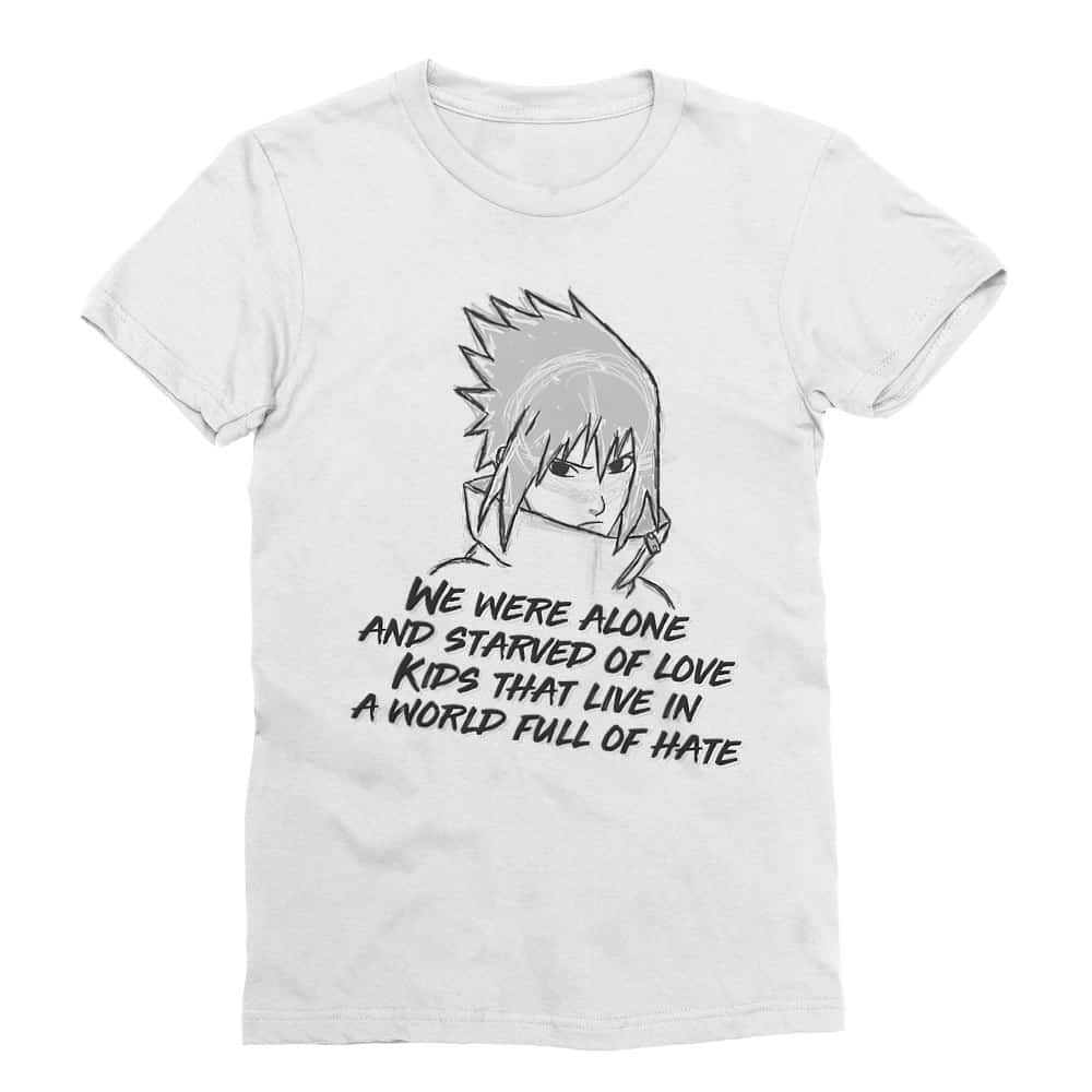 Sasuke quote Férfi Testhezálló Póló