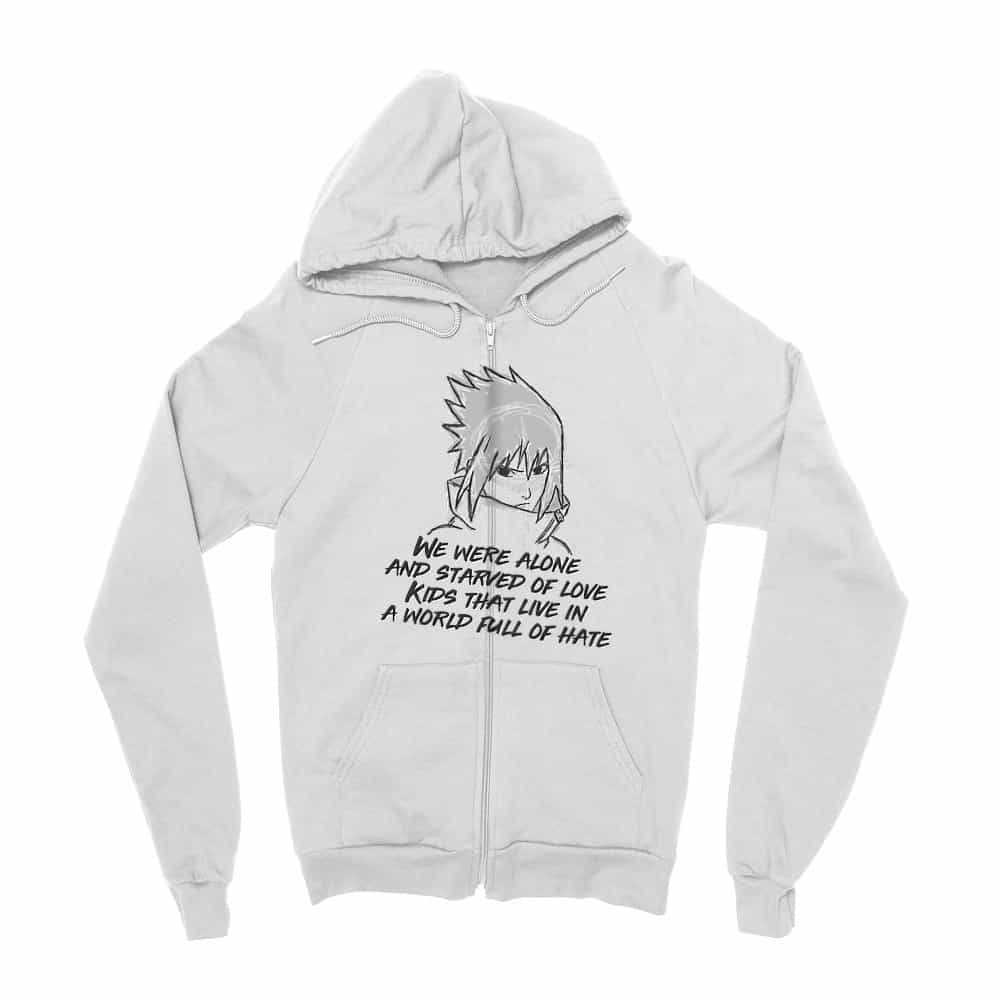 Sasuke quote Zipzáros Pulóver
