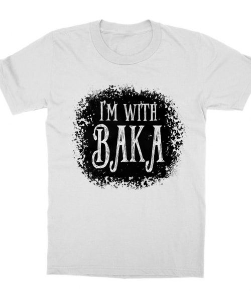 I'm with Baka – Tim Burton style Póló -