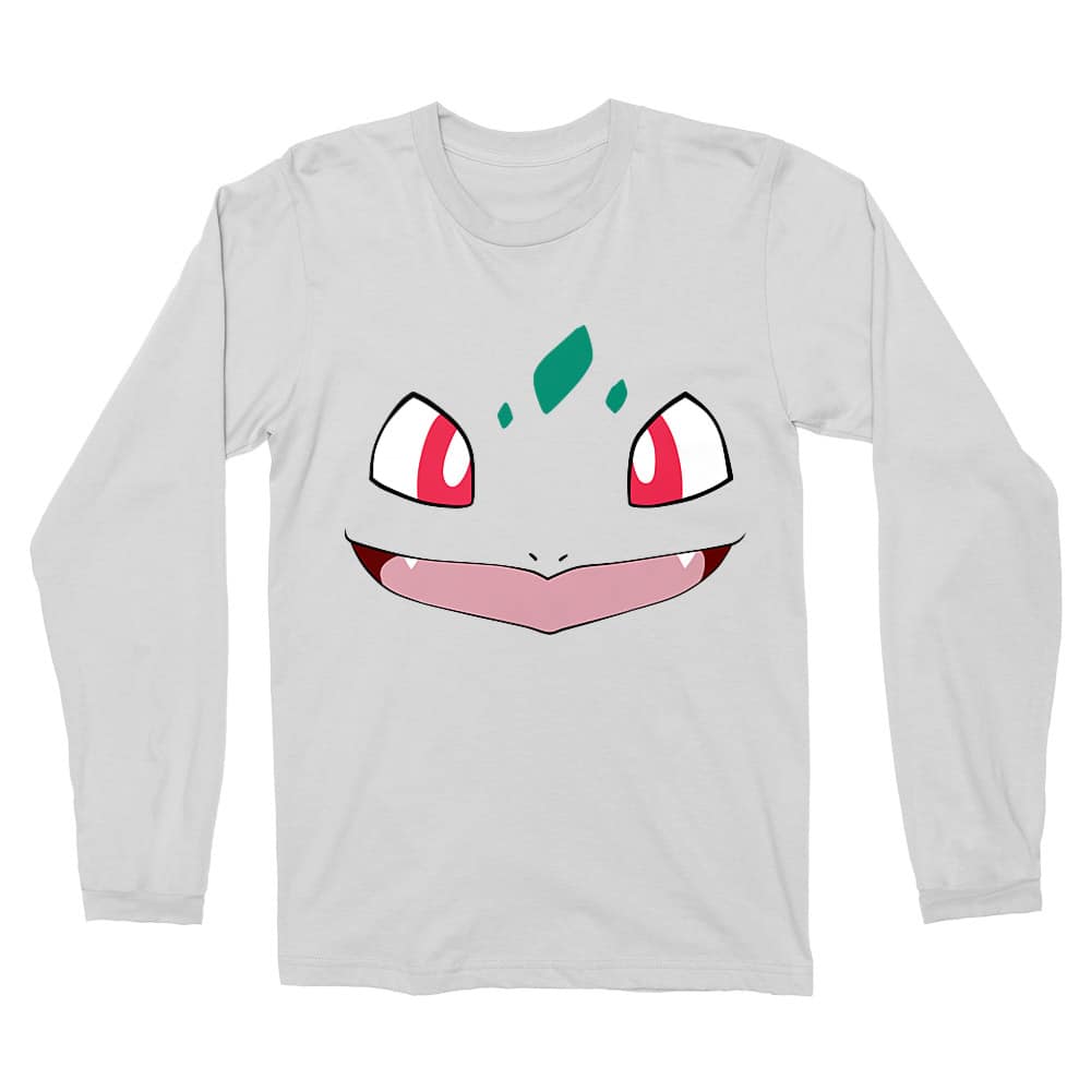 Bulbasaur face Férfi Hosszúujjú Póló