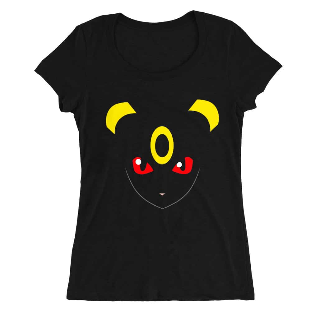 Umbreon face Női O-nyakú Póló