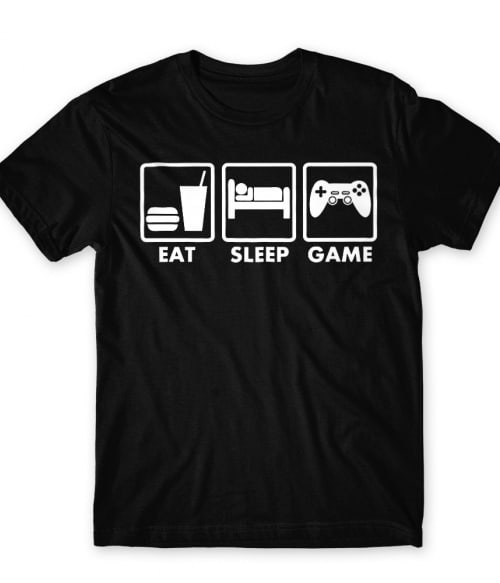 Eat-Sleep-Game Témák Póló - Témák
