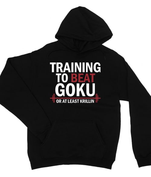 Training to beat Goku Pulóver - Dragon Ball