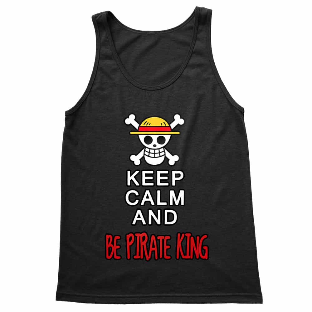 Keep Calm and Be Pirate King Férfi Trikó