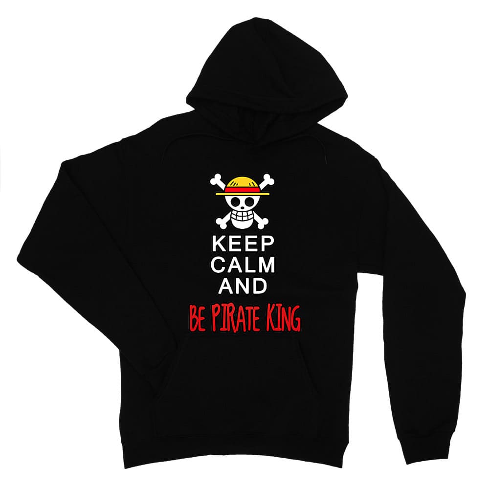 Keep Calm and Be Pirate King Női Pulóver