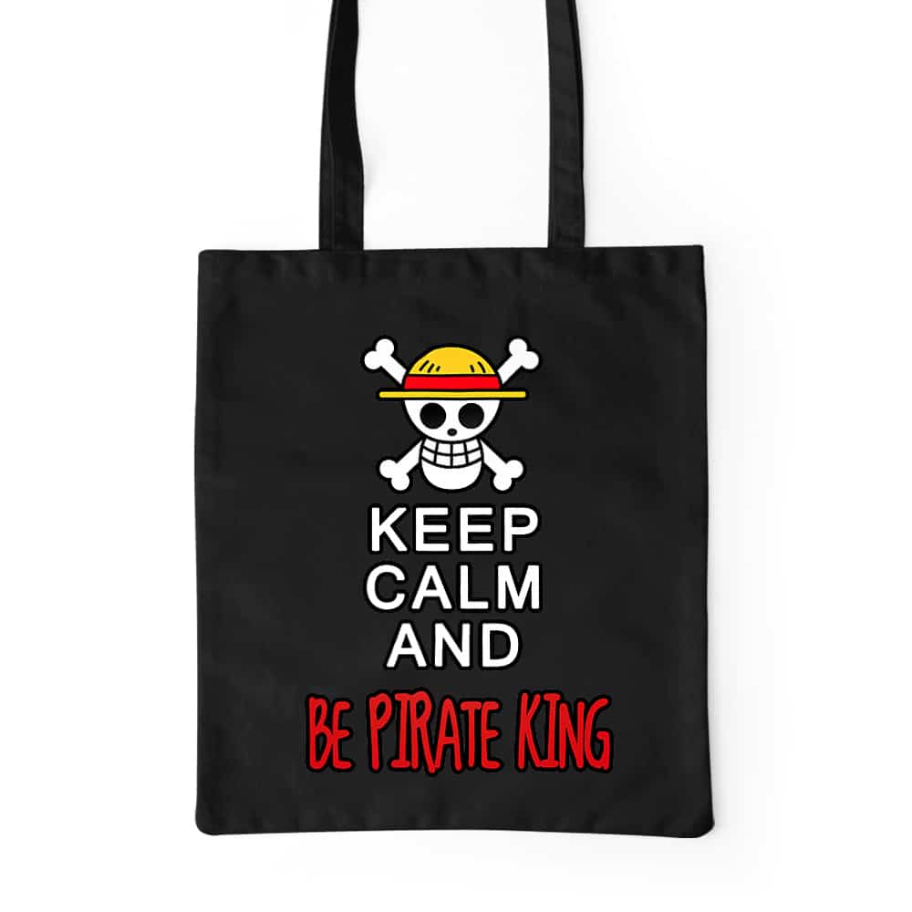Keep Calm and Be Pirate King Prémium Vászontáska