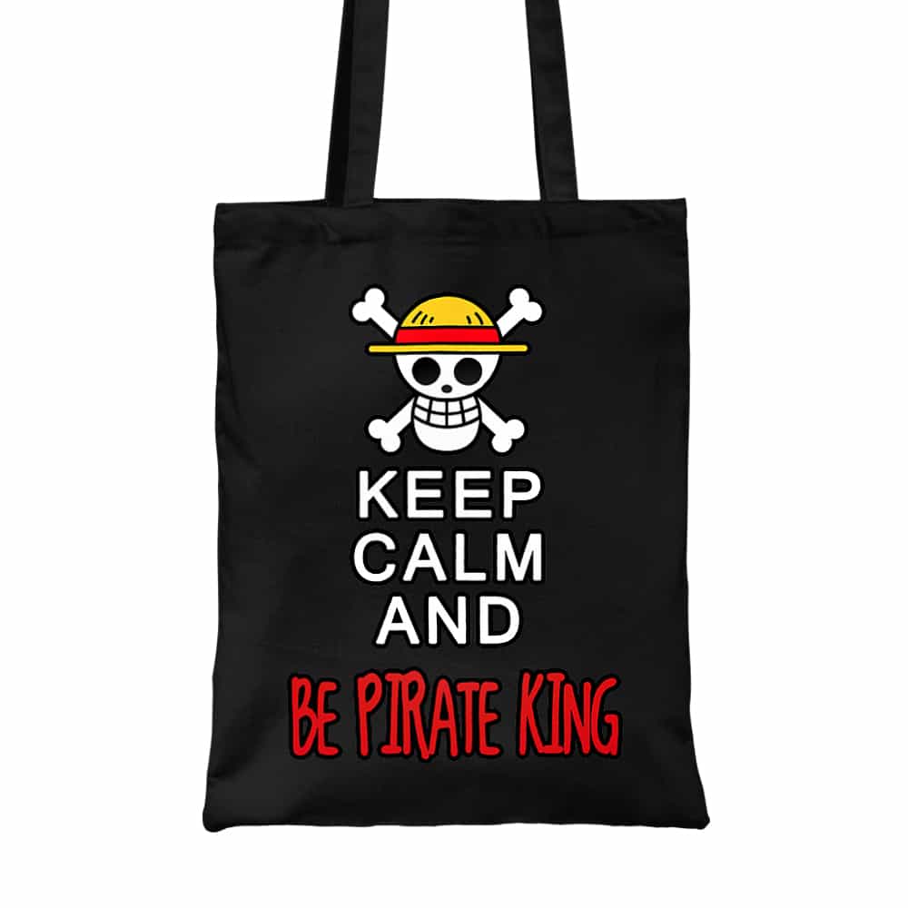 Keep Calm and Be Pirate King Vászontáska