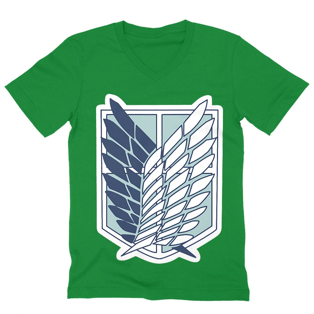 Scouting Legion logo Férfi V-nyakú Póló