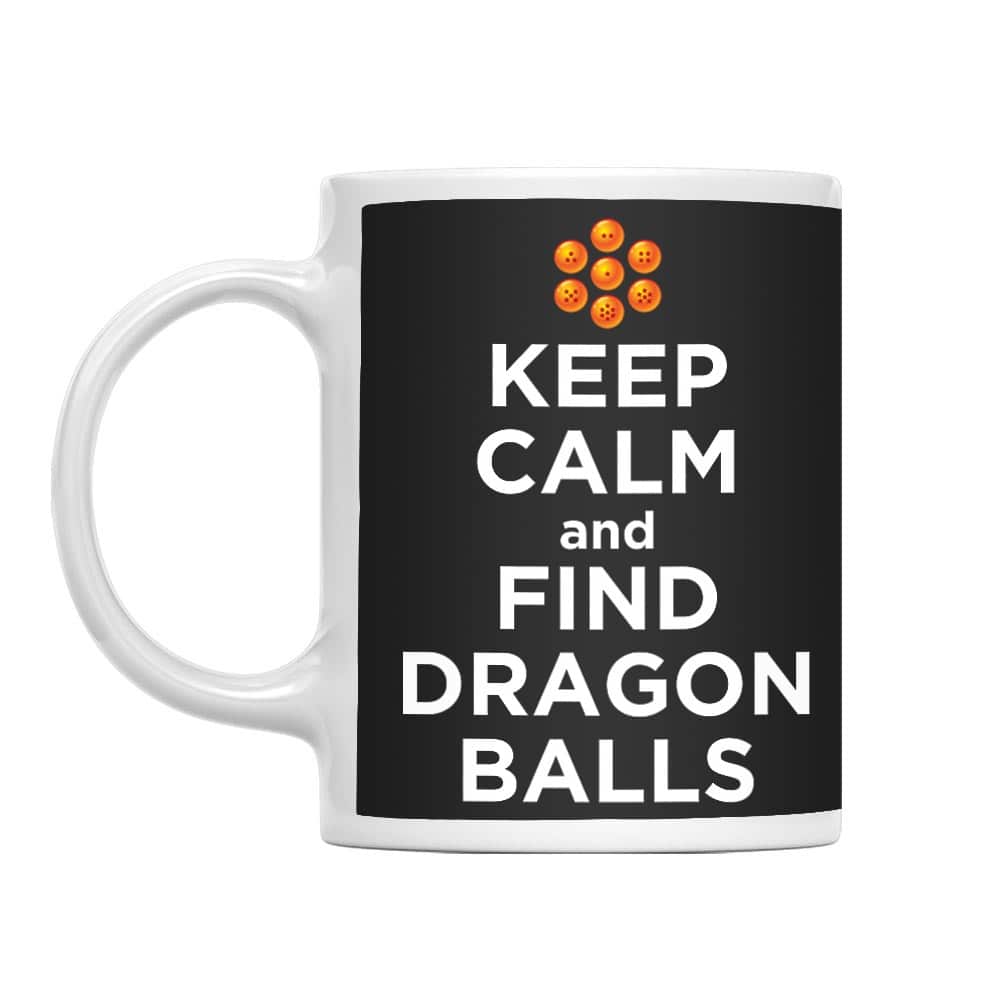 Keep Calm and find Dragon Balls Bögre