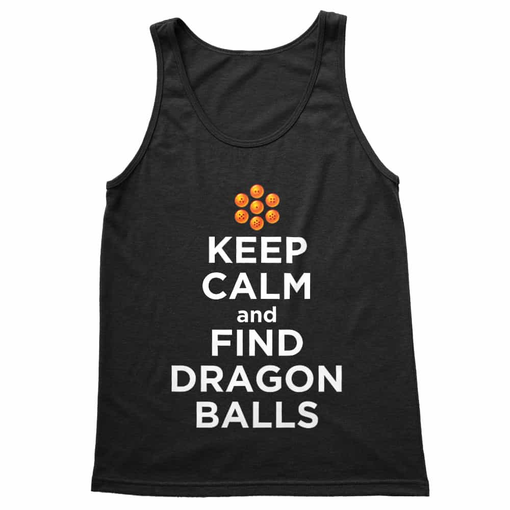 Keep Calm and find Dragon Balls Férfi Trikó