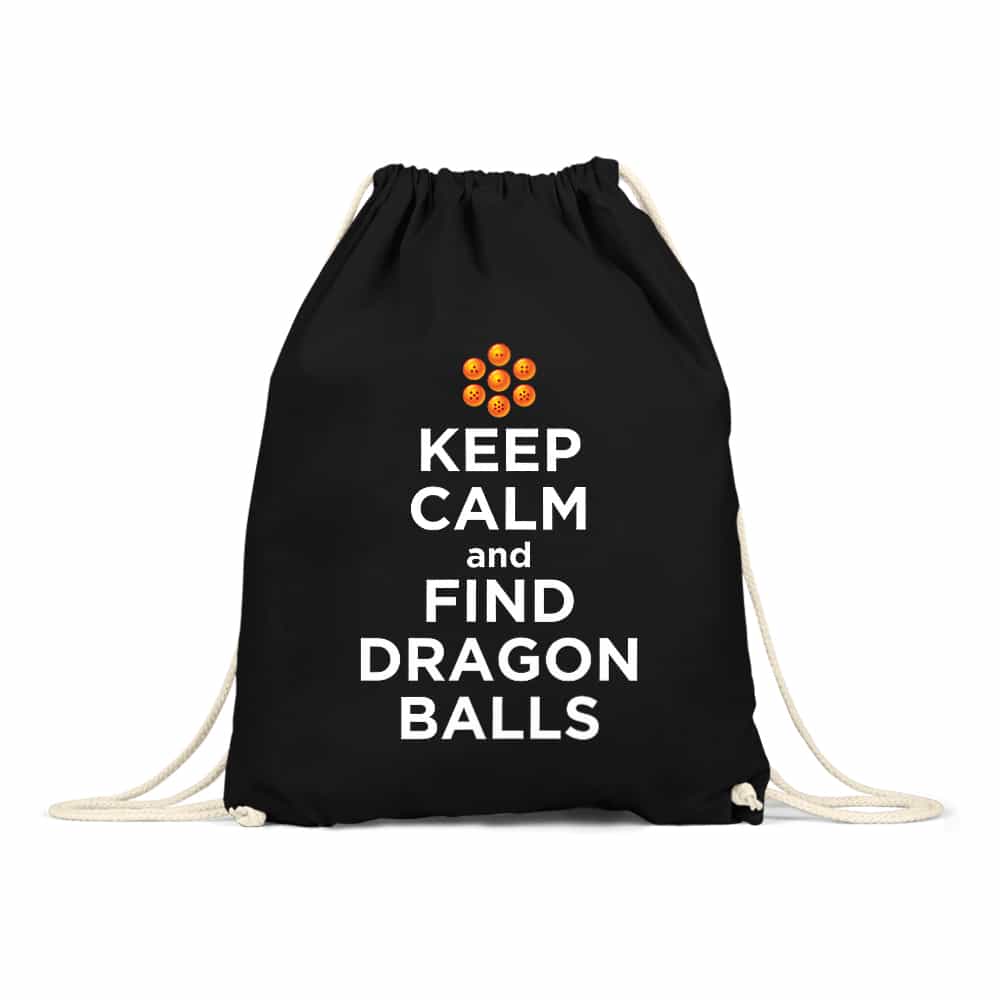Keep Calm and find Dragon Balls Tornazsák