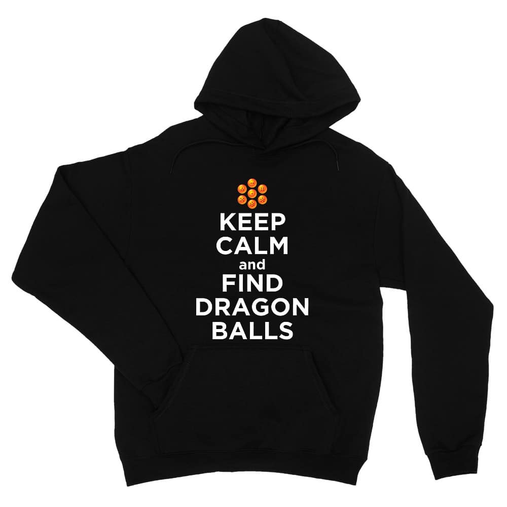 Keep Calm and find Dragon Balls Unisex Pulóver