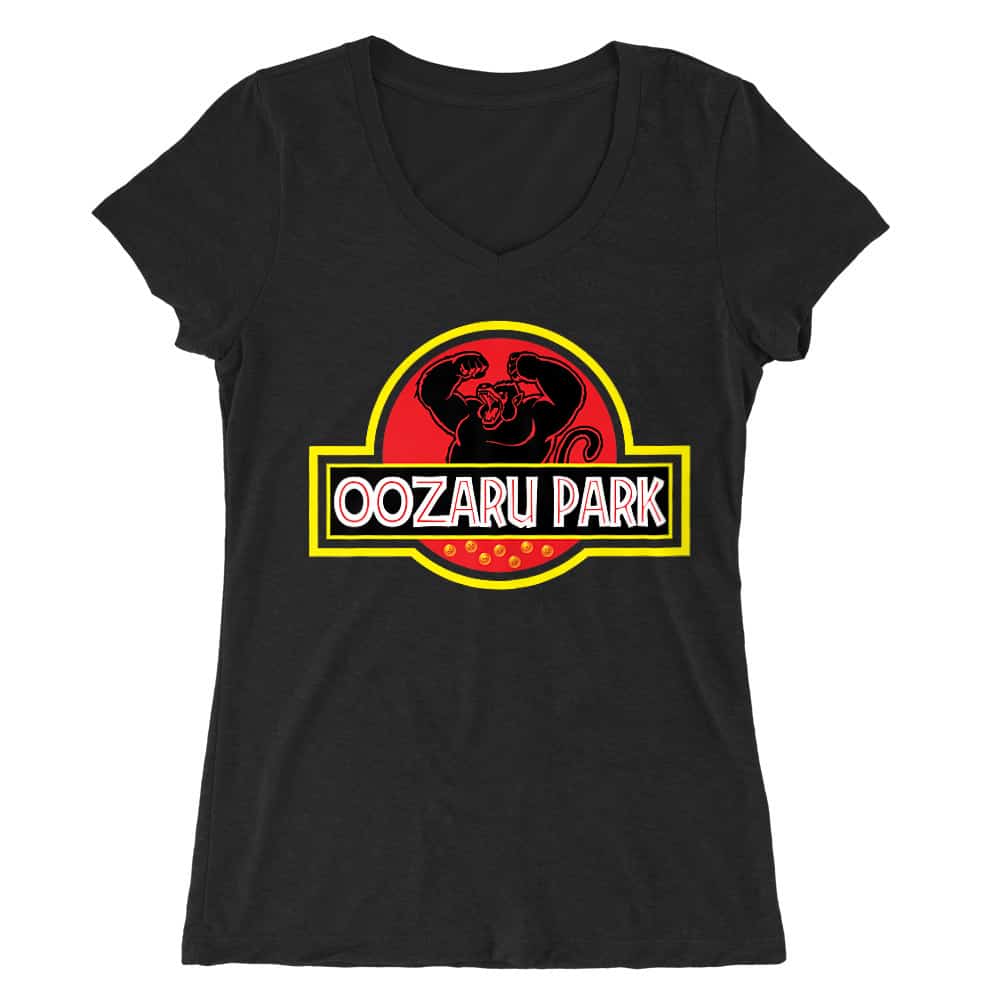 Oozaru Park Női V-nyakú Póló