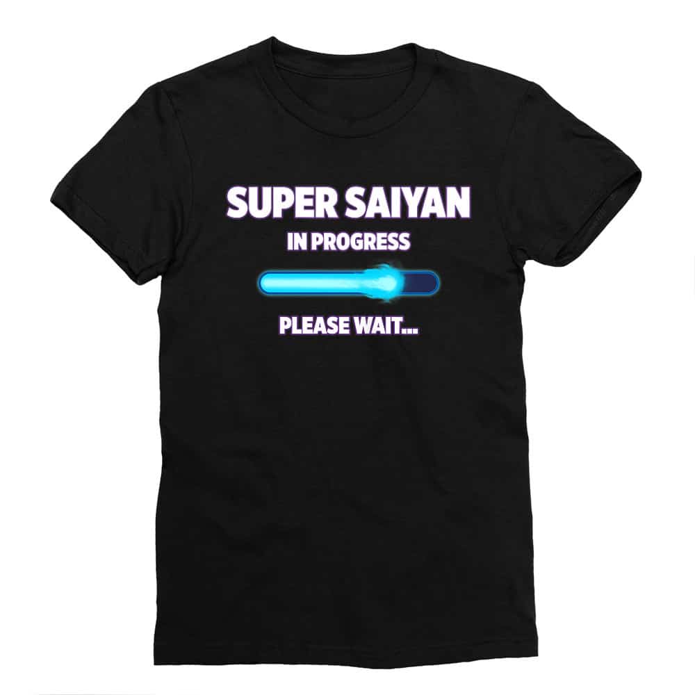 Super Saiyan in progress Férfi Testhezálló Póló