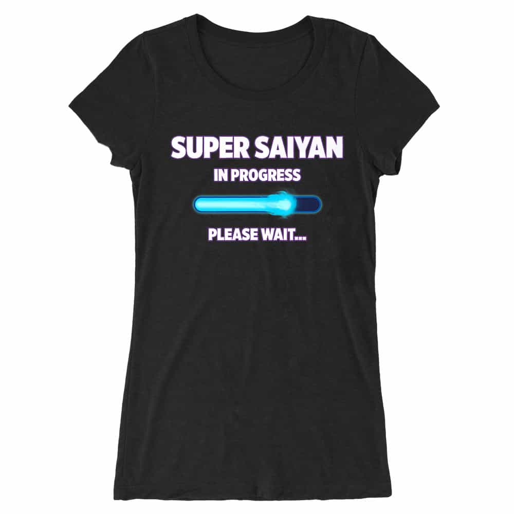 Super Saiyan in progress Női Hosszított Póló