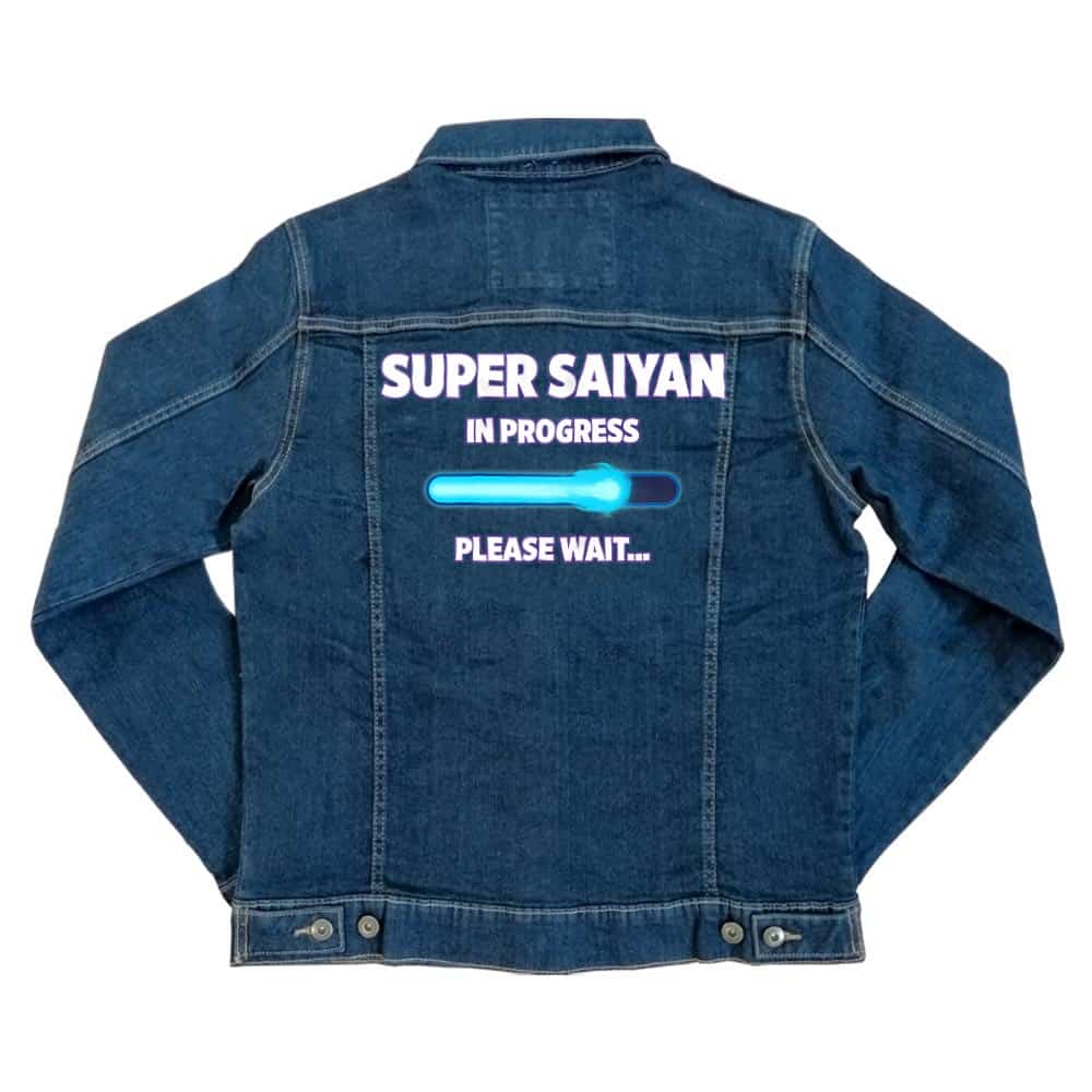 Super Saiyan in progress Unisex Farmerkabát